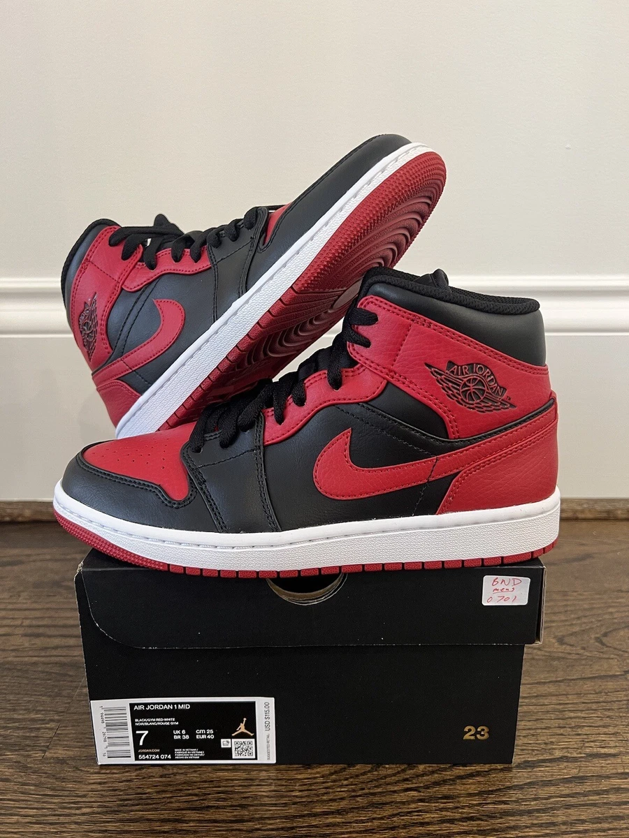 Nike air jordan 1 mid best sale 38