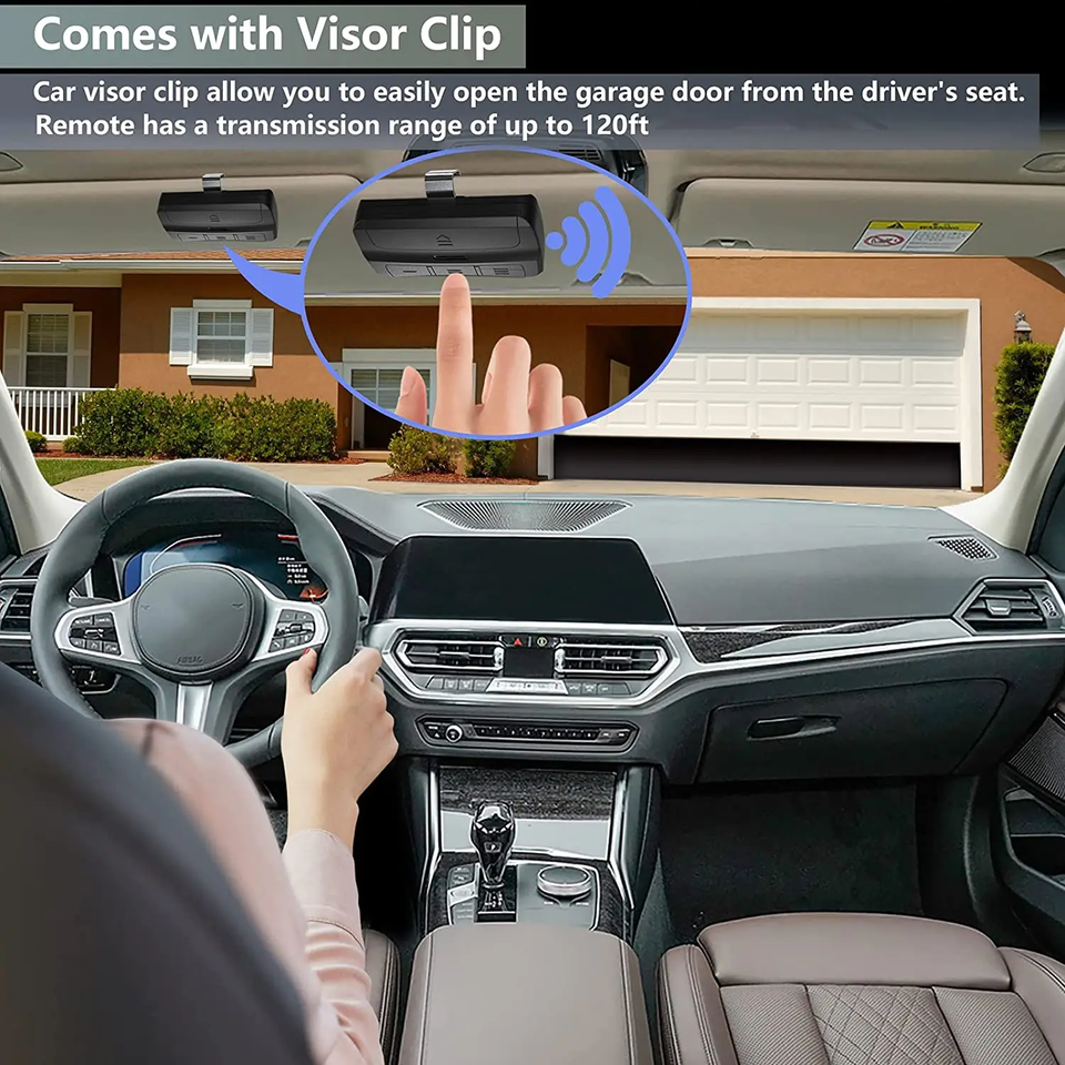 Universal Gate Remote Control Garage Door Control 3 in 1 Multifrequency