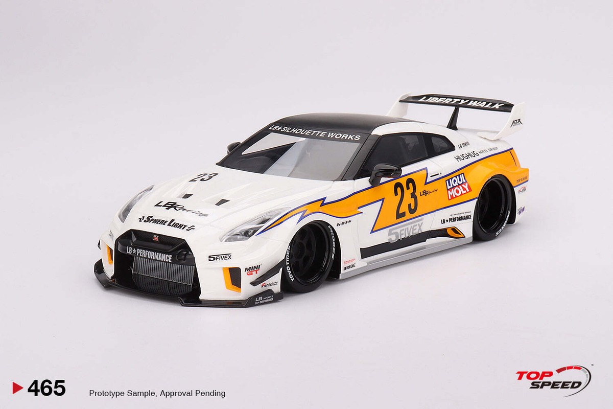模型製作用品 1/18 LB-Silhouette WORKS 35GT-RR 1/18 Nissan GT-R (R35) / LB Silhouette Works GT 35 GT-RR