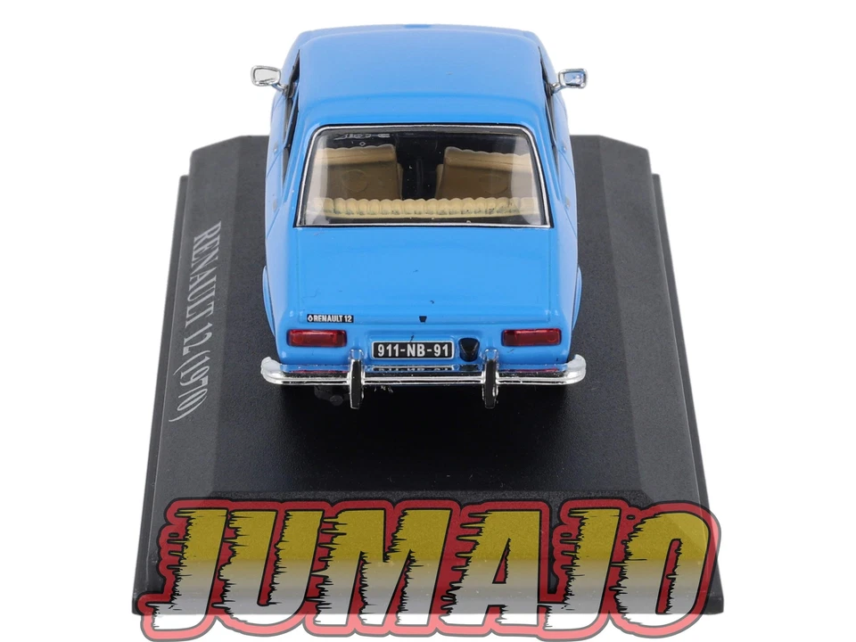 VA36 voiture 1/43 IXO altaya : RENAULT 12 1970 - Photo 4/4