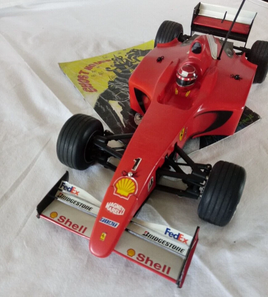 Tamiya 1/10 RC FERRARI F2001 F201 Telaio 4WD F1 M. Schumacher leggi descrizione - Immagine 3 di 4