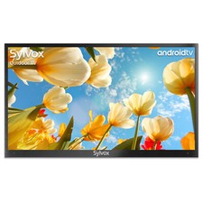 Sylvox 43'' Outdoor TV Smart Android 1000nit 4K IP55 Waterproof TV Partial Sun