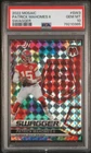 Patrick Mahomes II 2022 Panini Mosaic NFL Swagger Silver Prizm #SW3 PSA 10