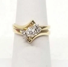 14K MOISSANITE RING BAND