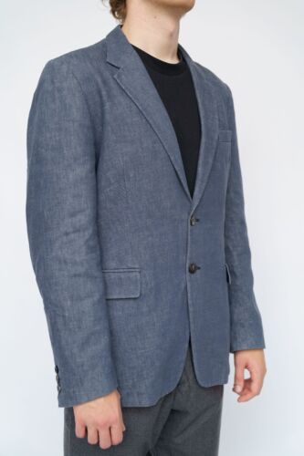 Dries Van Noten Denim Blazer 50R - Picture 2 of 5