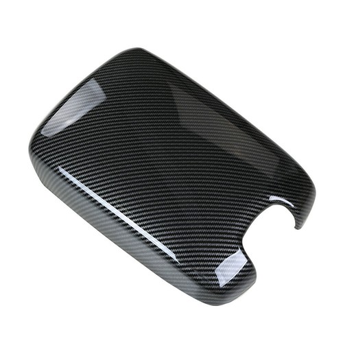 Carbon Fiber Center Armrest Lower Panel Cover Trim For Honda Accord 2013-2017 – Self-Adhesive