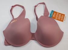 NWT WARNER'S This Is Not a BRA convertible straps RA4411A DUSTY ROSE 34C