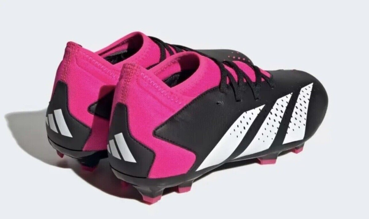 Adidas Predator Accuracy.3 FG Soccer Cleats Shoes Black Pink