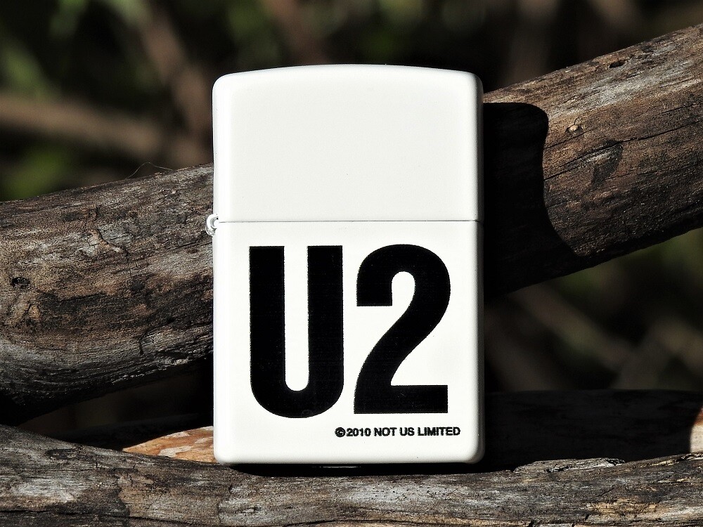 Zippo Lighter - U2 - Wings - Achtung Baby - Bono - The Edge Zippo Lighter - U2 - Wings - Achtung Baby - Bono - The Edge
