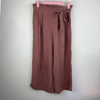 AMOUR VERT Gael Cottonseed Cupro Pants in Quartz womens size xs