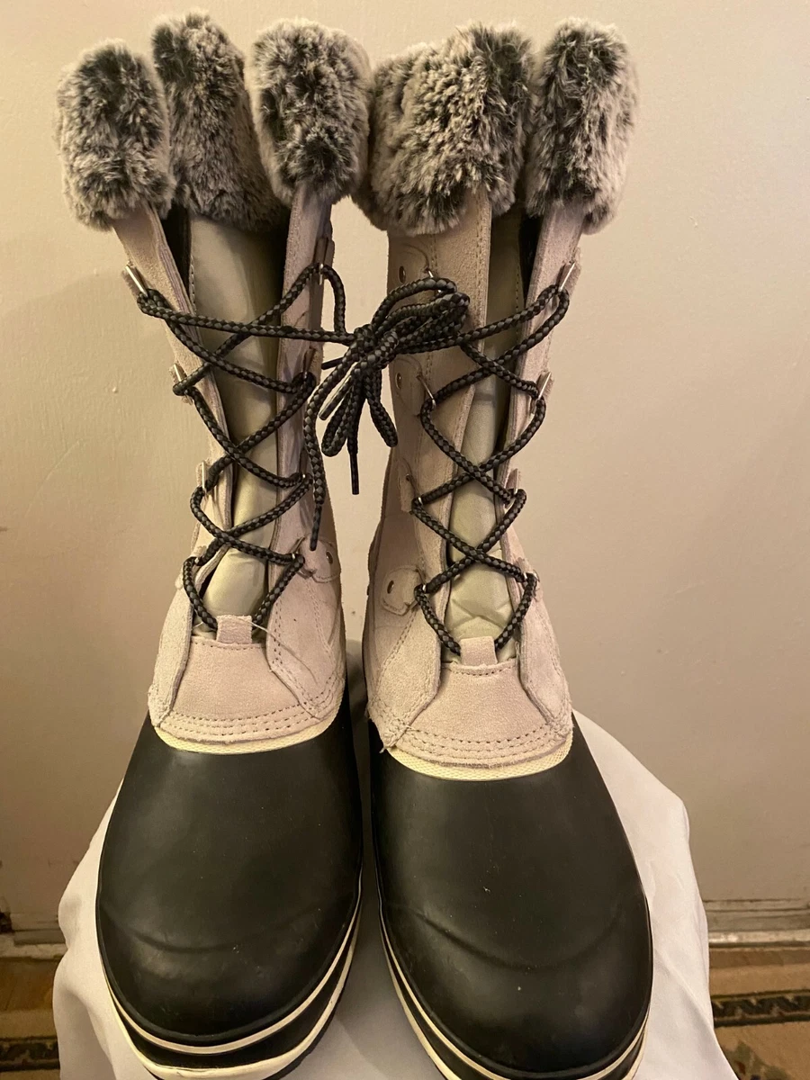 Khombu Emily Women s White Gray Winter Snow Boots Duck Boots