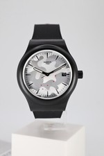 Nuovo Orologio Swiss Swatch Automatic Sistem 51 Sistem Kamu SUTB407 Nero Argento