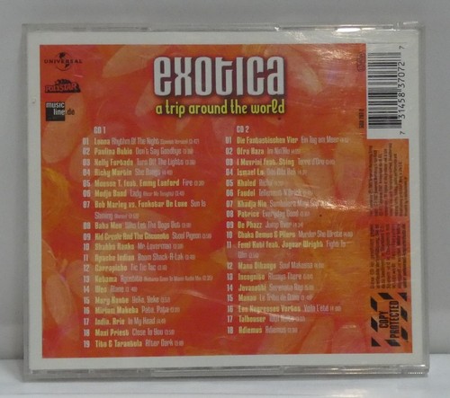 VARIOUS ARTISTS. CD.ALBUM. EXOTICA. A TRIP AROUND THE WORLD. (MOO53). - Picture 2 of 3