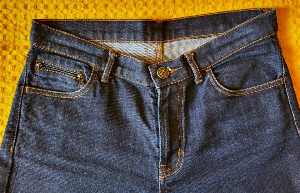 Pantalon THE KOOPLES femme en jean bleu coupe SLIM T36 FR - Photo 3/4