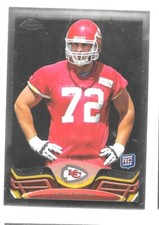 2013 Topps Chrome Football  Eric Fisher Chiefs #166 NRMT