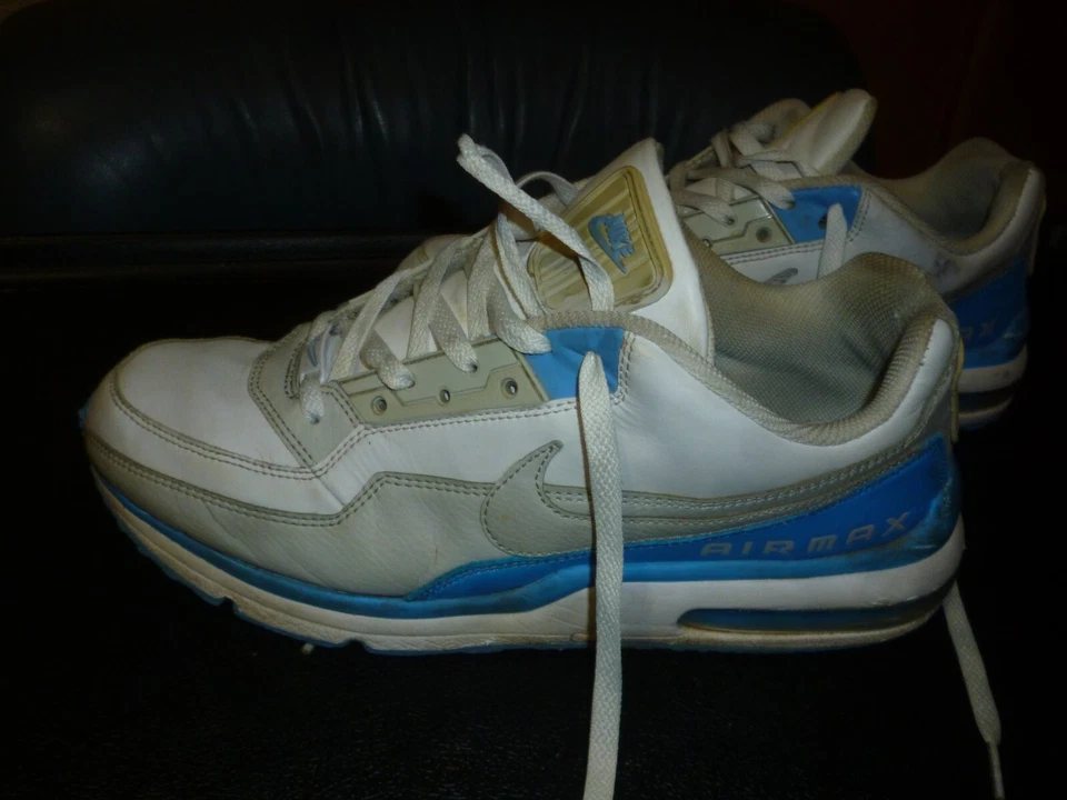 Nike Air Max LTD 3 Shoes Mens 11.5 White Athletic Sneakers Basketball 687977-104 - Image 2 of 4