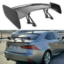 For Lexus IS F IS 200 T 47" Adjustable GT Rear Trunk Spoiler Wing Racing Gloss