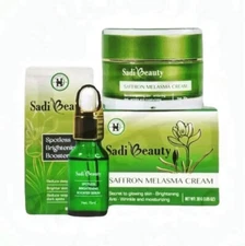 2 Sets Anti-Aging Melasma Cream and Spotless Booster Serum Combo Brightener