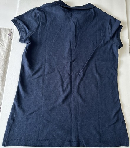 NWT OLD NAVY GIRL'S NAVY BLUE COLLAR UNIFORM POLO SHIRT ♡ SIZE XL 14-16 - Picture 4 of 4