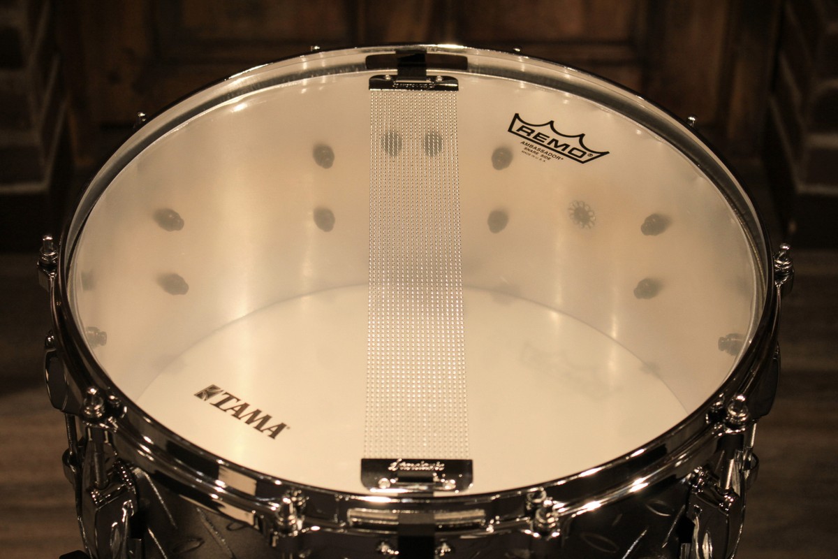 Tama Lars Ulrich Signature 6.5x14 Steel Snare Drum - New! | eBay