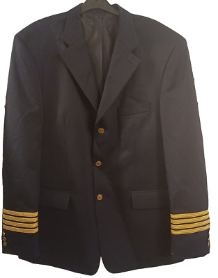 Navigator Russian Commercial Airline Pilot / Navy Officer 4 Golden Stripes