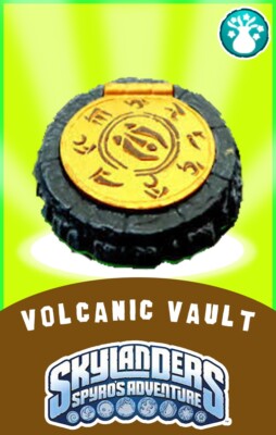 Skylanders Spyro's Adventure Volcanic Vault NFC Card