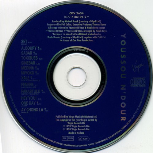 Youssou N'Dour - Set - Used CD - Imagen 3 de 5