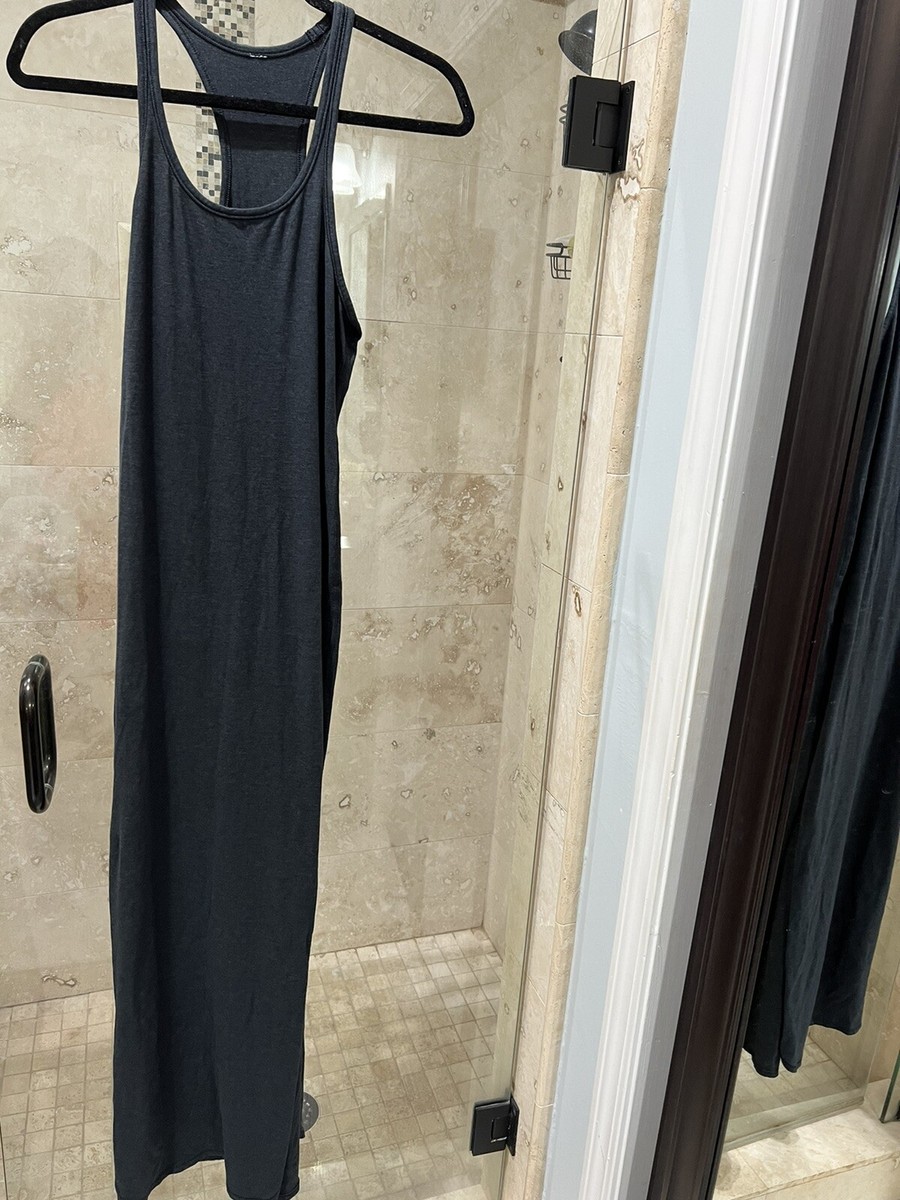 lululemon refresh maxi dress ii Lululemon Refresh Maxi Dress II - Heathered Black (First Release)