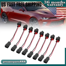 EV1 to EV6/EV14 USCAR For LS1 LS2 LS3 LT1 8X Fuel Injector Connector Adapter
