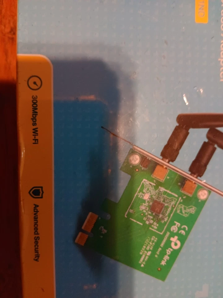 TP-Link TL-WN881ND 300Mbps Wireless PCI Express Card PCIe Wi-Fi Network Adapter - Image 3 of 4