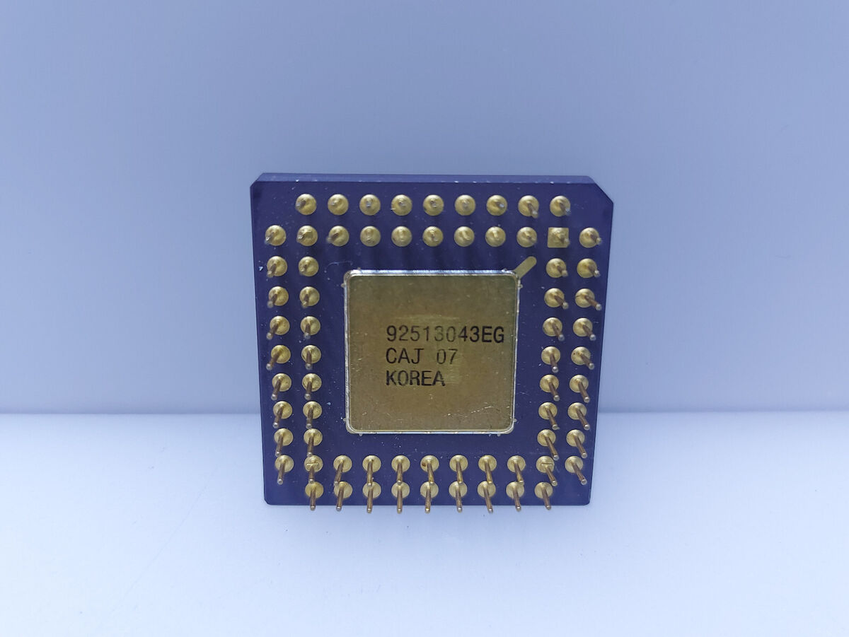 INTEL A80387DX 16-33 CPU CERAMIC Co-processor PGA 68-pin INTEL A80387DX 16-33 CPU CERAMIC Co-processor PGA 68-pin