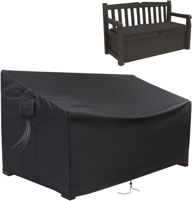 Outdoor Storage Bench Cover, Protective Cover for Keter Bench Deck Box 70 Gallon