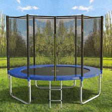 8FT 10FT 12FT 14 FT 15FT Trampoline with Safety Enclosure Net  Outdoor Trampoline