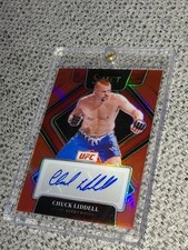 Chuck Liddell /99 2022 UFC Panini Select Red Prizm Auto Signature Autograph