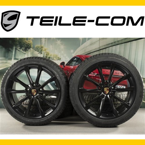 NEU*+ORIG. Porsche 718 Boxster / Cayman 982 19" S Winterradsatz SCHWARZ - Bild 4 von 5