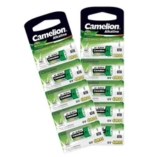 10 Pcs. Camelion 4LR44 Alkaline Batteries A544 1414A A544 Mercury-Free 6V