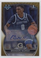 2022 Bowman U Chrome Prospect Gold Refractor 50/50 Brandon Murray #40 Auto 1k9t