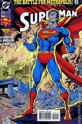 Superman #90 FN 1994 Stock Image