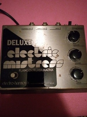 Electro-Harmonix Deluxe Electric Mistress Flanger/Filter Matrix Pedal vintage eh