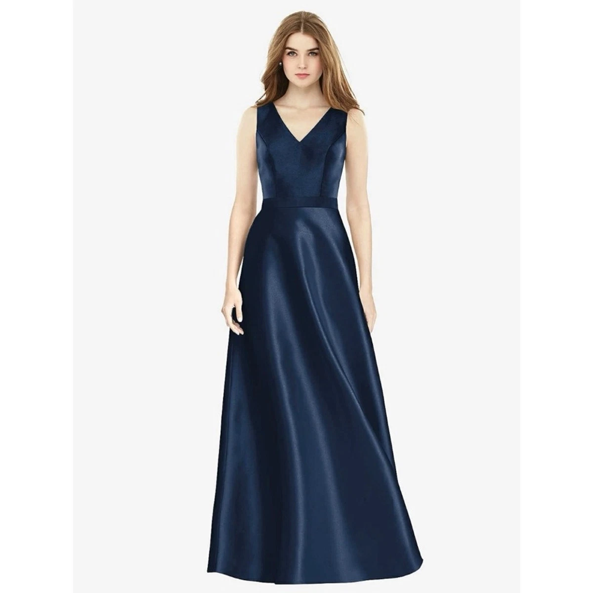 ebay blue dress Navy Tulle Maxi Dress with Sequin Top main image 0
