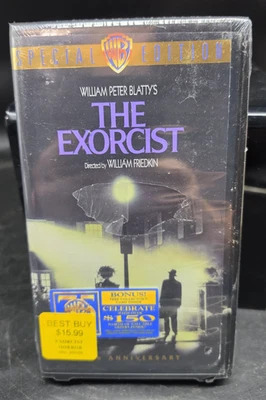 The Exorcist (VHS 1998) Clamshell Case 25th Anniversary Special Edition Sealed - Image 1 of 4