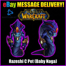 World of Warcraft | WoW Razeshi C Pet (Baby Naga) DC Quest | CODICE GLOBALE 🌎