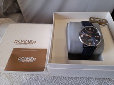 ROAMER VALAIS 958833 GENTS SWISS DRESS WATCH - SAPPHIRE CRYSTAL