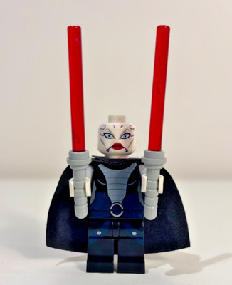 LEGO Star Wars Asajj Ventress Minifigure sw0318   Clone Wars Sith Apprentice