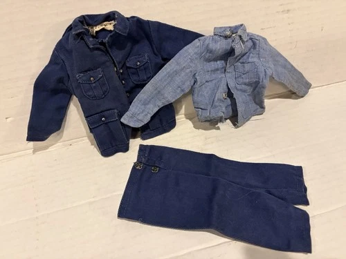 Vintage Hasbro GI Joe Action Pilot Dress Uniform 1965 Nice!