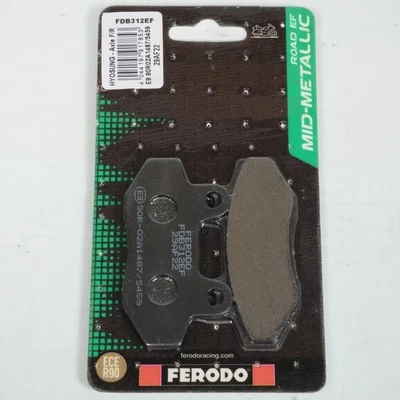 Plaquette de frein Ferodo pour Moto Hyosung 125 Gt R Comet 2006 à 2012 AV / AR - Photo 1/4