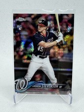 2018 Topps Chrome #198 Andrew Stevenson Refractor