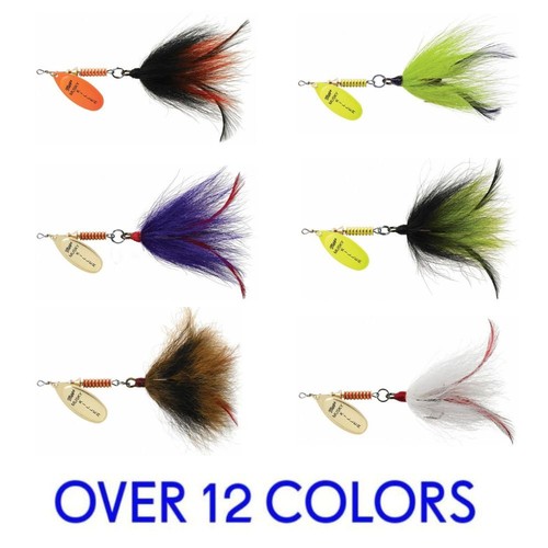 Mepps Musky Killer esca da pesca vestita spinnerbait 3/4 oz - Foto 1 di 19