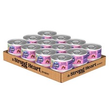 A Strong Heart Wet Dog Food, Filet Mignon Flavor in 5.5 Ounce (Pack of 24) 4.19 per gallon