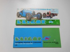2x Eligor by Hobbycar Pocketkatalog 1982 Minikatalog 1:43 Modellautos Katalog